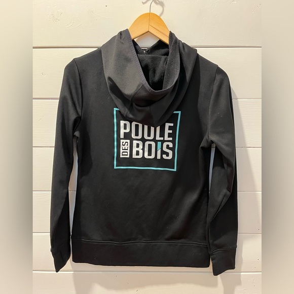🖤 Black “Poule des Bois” hoodie – XS - Picture 9 of 9